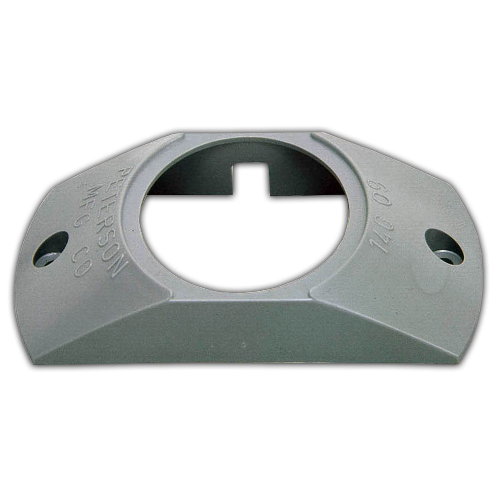 Peterson Manufacturing - 2 Inch, Gray, Surface Mount Light Bracket