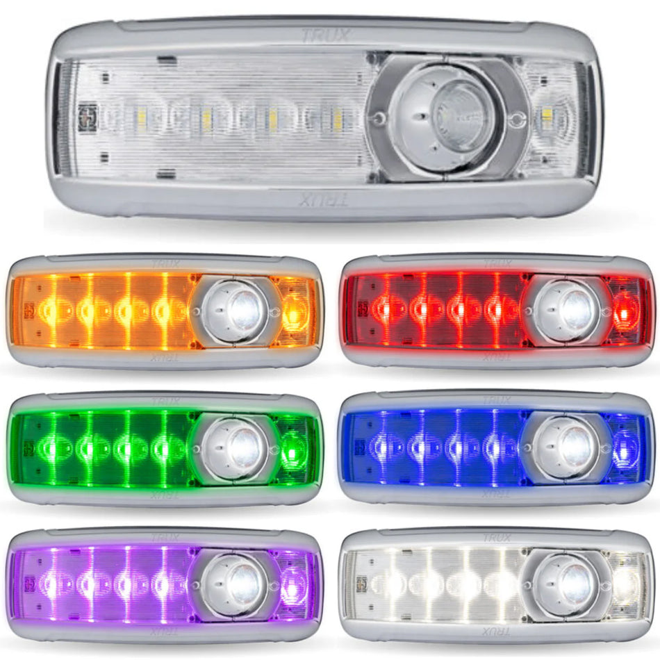 Trux - Kenworth Interior LED Projector Dome & Map Cab Light