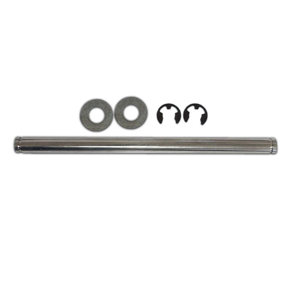 Upper Pivot Clips (2), Washers (2) & 304 Stainless Steel Rod (1)