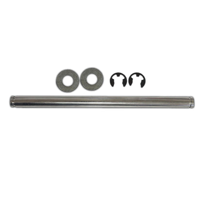 Upper Pivot Clips (2), Washers (2) & 304 Stainless Steel Rod (1)