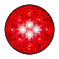 4" Round Hybrid Combination Stop/Turn/Tail + Back-Up Grommet Mount Light
