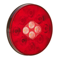 4" Round Hybrid Combination Stop/Turn/Tail + Back-Up Grommet Mount Light