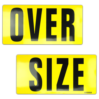 12" x 48" Magnetic Over Size 2 Piece Sign
