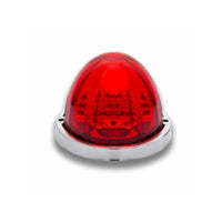 Red Stop, Turn & Tail Star-Burst Watermelon LED Light – 19 Diodes