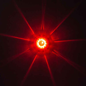 Red Stop, Turn & Tail Star-Burst Watermelon LED Light – 19 Diodes