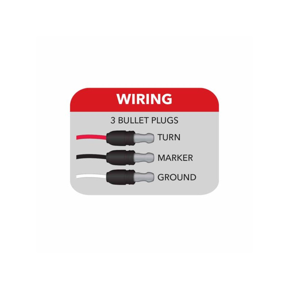 Red Stop, Turn & Tail Star-Burst Watermelon LED Light – 19 Diodes - Berube's Truck Accessories