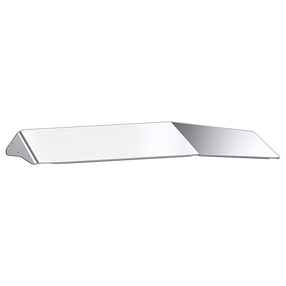 Panelite - Peterbilt 589 Low Roof "V-Bottom" Sun Visor 14" Center, 13" Ends