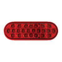 Grand General - 12/24V Multi-Voltage Oval Pearl LED light (Amber LEDs/Amber or Red Lens)