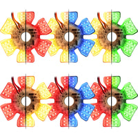 Grand General - Ultra Thin Hex Air Cleaner Dual Color LED Light (Multiple Color Options)