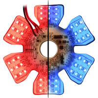 Grand General - Ultra Thin Hex Air Cleaner Dual Color LED Light (Multiple Color Options)