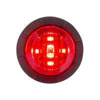 1.25" Round P2/P3/PC2 Clearance Marker Light - Amber, Red or White LEDs (Amber, Red or Clear Lens)