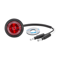 1.25" Round P2/P3/PC2 Clearance Marker Light - Amber, Red or White LEDs (Amber, Red or Clear Lens)