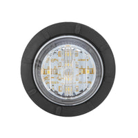1.25" Round P2/P3/PC2 Clearance Marker Light - Amber, Red or White LEDs (Amber, Red or Clear Lens)