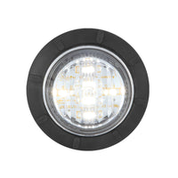 1.25" Round P2/P3/PC2 Clearance Marker Light - Amber, Red or White LEDs (Amber, Red or Clear Lens)