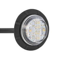 1.25" Round P2/P3/PC2 Clearance Marker Light - Amber, Red or White LEDs (Amber, Red or Clear Lens)
