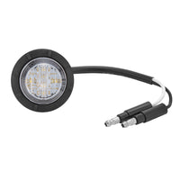 1.25" Round P2/P3/PC2 Clearance Marker Light - Amber, Red or White LEDs (Amber, Red or Clear Lens)