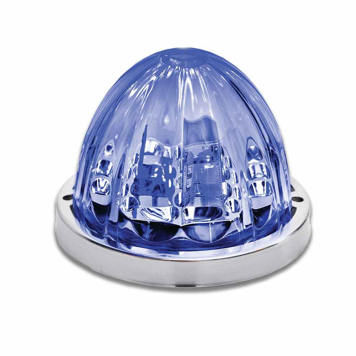 Trux - Starburst Watermelon Dual Revolution 19 Diodes LED Light (Various Colors) - Berube's Truck Accessories