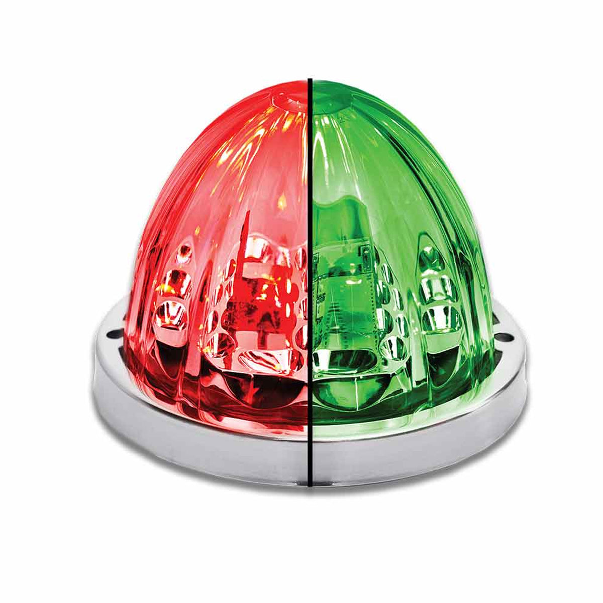 Trux - Starburst Watermelon Dual Revolution 19 Diodes LED Light (Various Colors) - Berube's Truck Accessories