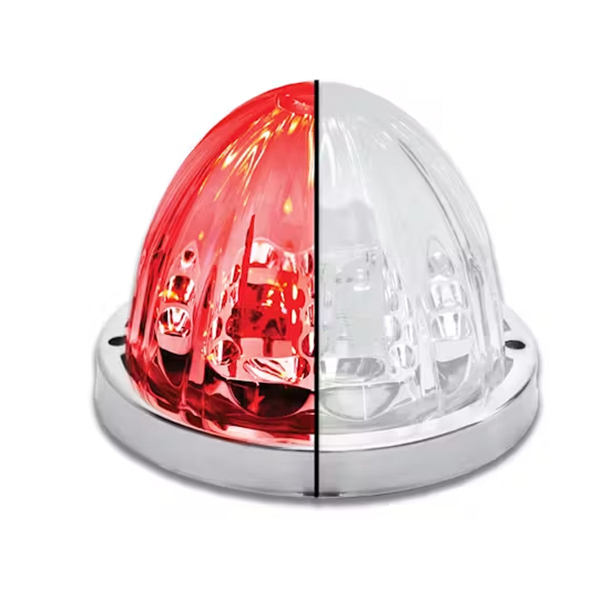 Trux - Starburst Watermelon Dual Revolution 19 Diodes LED Light (Various Colors) - Berube's Truck Accessories