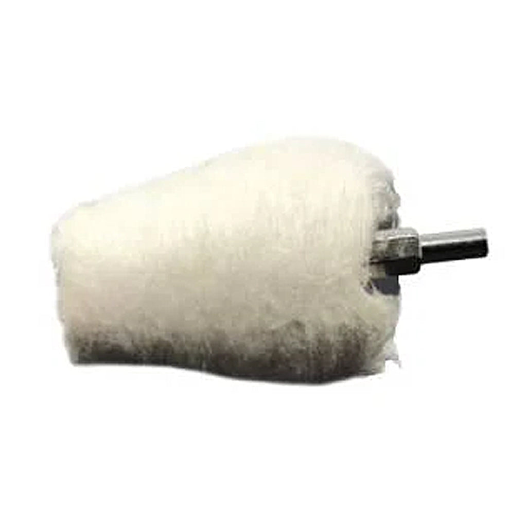 Zephyr Polish - 2" Tapered Cotton Shank Mounted Buff