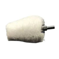 Zephyr Polish - 2" Tapered Cotton Shank Mounted Buff
