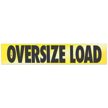 Ms. Carita's - 12″ x 60″ Oversize Load Reflective Aluminum Sign