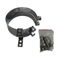 Grand Rock - 6" Kenworth Chrome Aero Bracket Slide PIN Clamp (3" Wide)