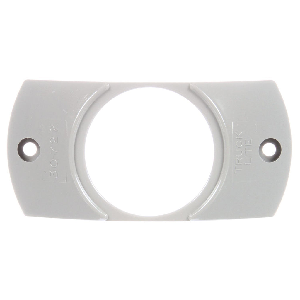 30 Series, Deflector Mount, 30 Series Lights, Gray Polycarbonate, 2 Screw Bracket Mount/Gray Grommet