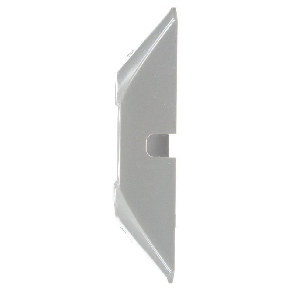 30 Series, Deflector Mount, 30 Series Lights, Gray Polycarbonate, 2 Screw Bracket Mount/Gray Grommet