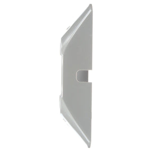 30 Series, Deflector Mount, 30 Series Lights, Gray Polycarbonate, 2 Screw Bracket Mount/Gray Grommet
