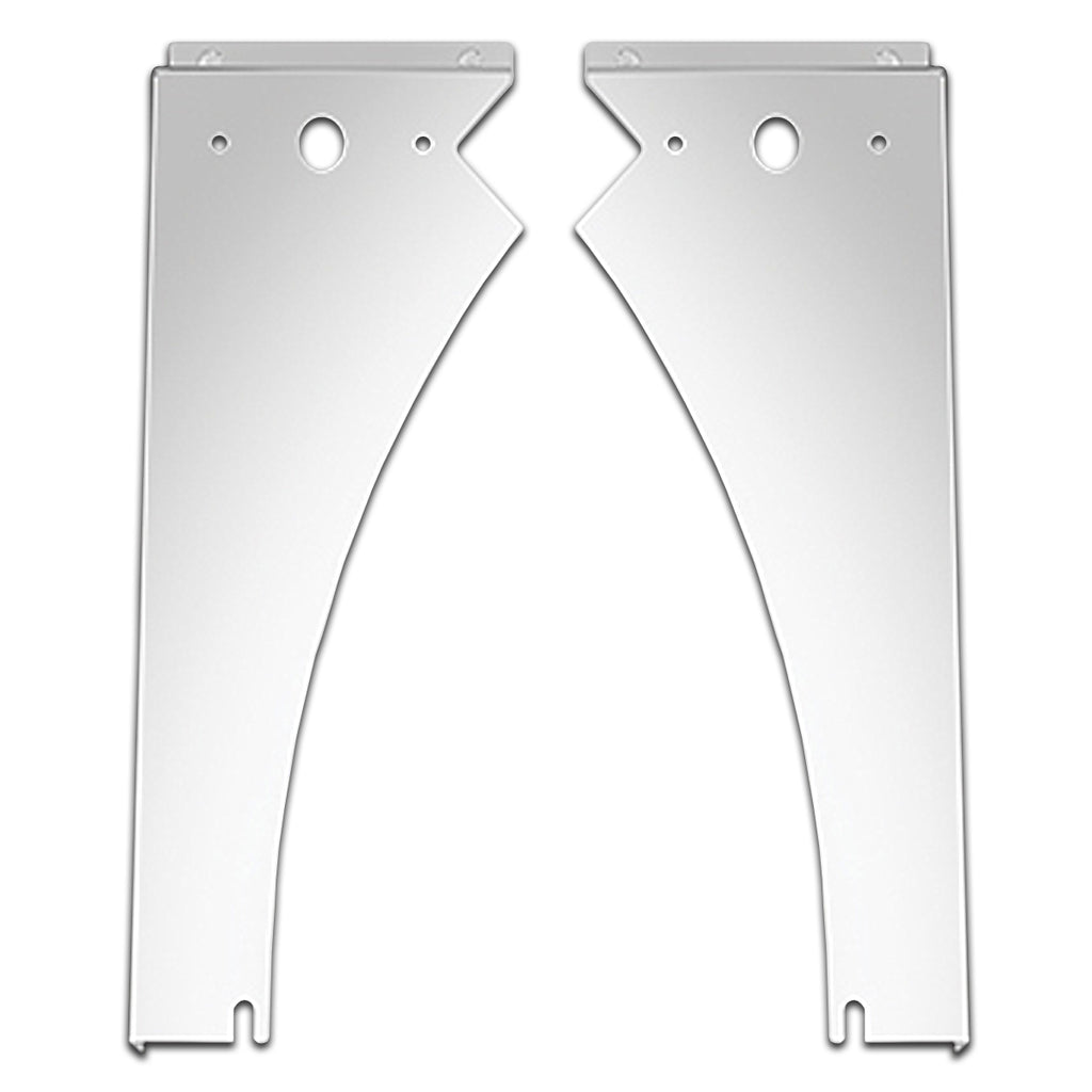 Panelite - Peterbilt 589 Short Hood Extension Panels (Blank - No Lights)