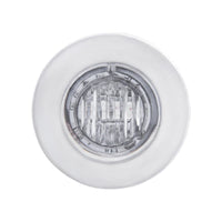 2 LED 3/4" Mini Dual Function Double Fury Light (Clearance/Marker) - Various Colors w Clear Lens