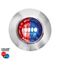 2 LED 3/4" Mini Dual Function Double Fury Light (Clearance/Marker) - Various Colors w Clear Lens