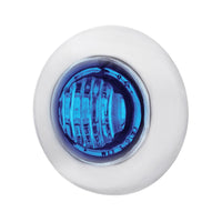 2 LED 3/4" Mini Dual Function Double Fury Light (Clearance/Marker) - Various Colors w Clear Lens