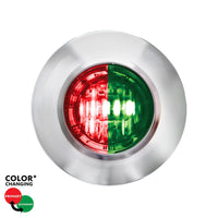 2 LED 3/4" Mini Dual Function Double Fury Light (Clearance/Marker) - Various Colors w Clear Lens
