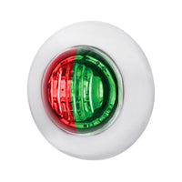 2 LED 3/4" Mini Dual Function Double Fury Light (Clearance/Marker) - Various Colors w Clear Lens