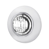 2 LED 3/4" Mini Dual Function Double Fury Light (Clearance/Marker) - Various Colors w Clear Lens