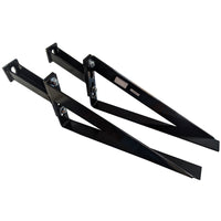 Hogebuilt - Black Adjustable Center Arms (Left or Right Side)