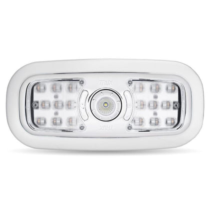 Trux - LED Interior Projector Dome & Map 7-Color Cab Light for Peterbilt – Chrome