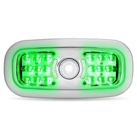 Trux - LED Interior Projector Dome & Map 7-Color Cab Light for Peterbilt – Chrome