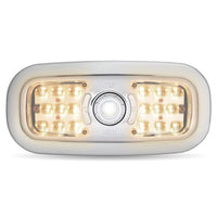 Trux - LED Interior Projector Dome & Map 7-Color Cab Light for Peterbilt – Chrome