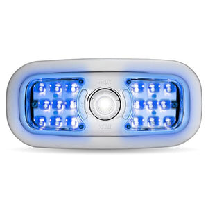 Trux - LED Interior Projector Dome & Map 7-Color Cab Light for Peterbilt – Chrome