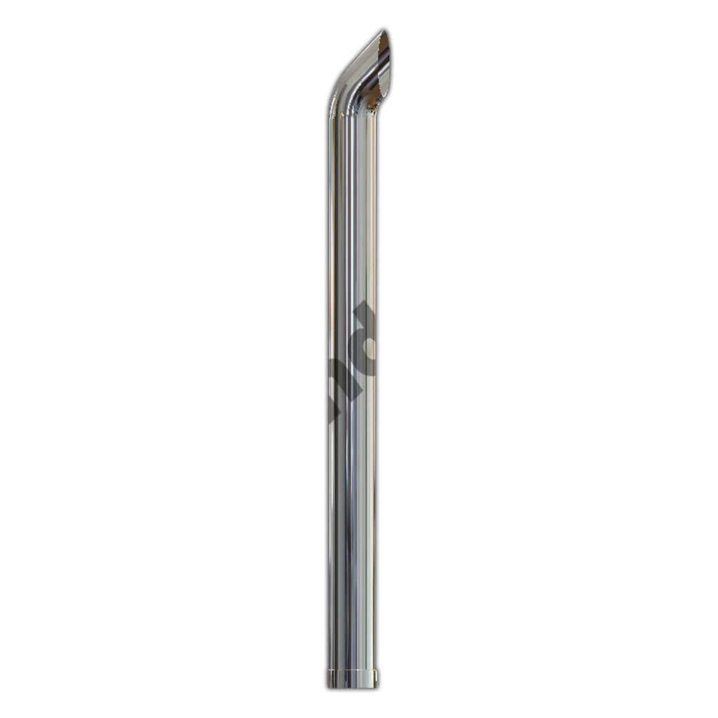 Grand Rock - 7" x 96" West Coast Curve Stainless Steel Exhaust Stack