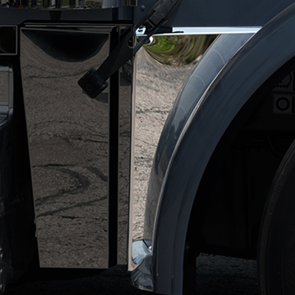 Panelite - Peterbilt 589 Long Hood Lower Hood Panel Extensions