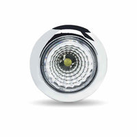 Trux - 3/4″ Marker/Auxiliary Round Reflector LED Light – 1 Diode (Amber/Green)