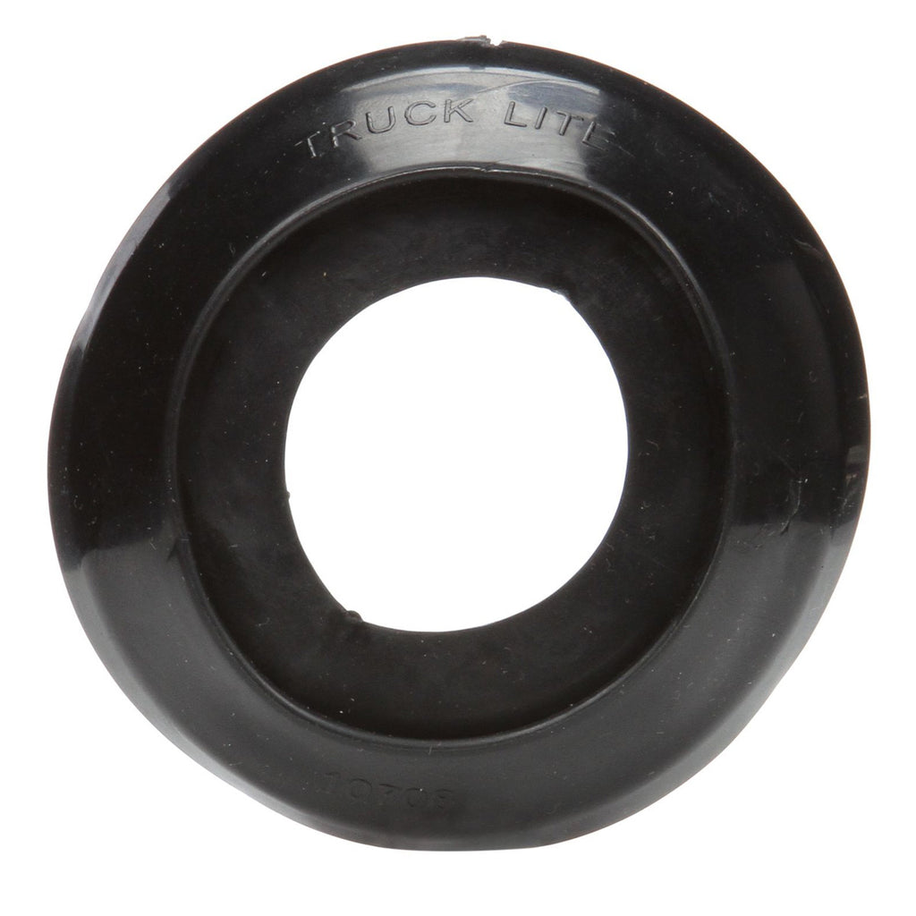 Truck-Lite - 2.5" Open Back, Wide Groove 10 Series Round PVC Grommet (Black)