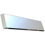 Blind Mount Multi-Fit 22" Stainless Mitered End Bumper with Watermelon Light End Cutouts