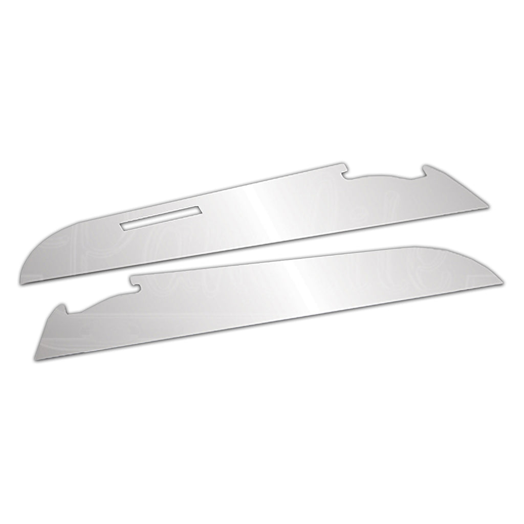 Panelite - 2010+ Freightliner Coronado Stainless Steel Door Top Cap