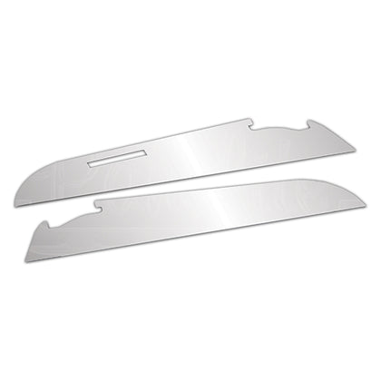 Panelite - 2010+ Freightliner Coronado Stainless Steel Door Top Cap