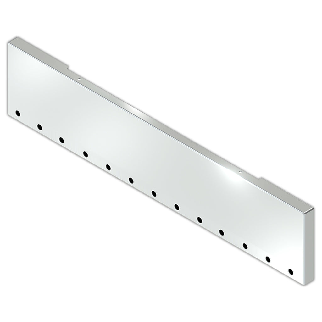 20" Boxed End, Blind Mount Bumper w 13 x 4" Light Holes & UST Plates